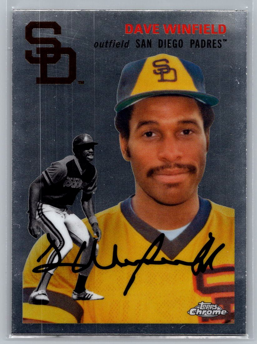 2023 Topps Chrome Platinum Anniversary #415 Dave Winfield