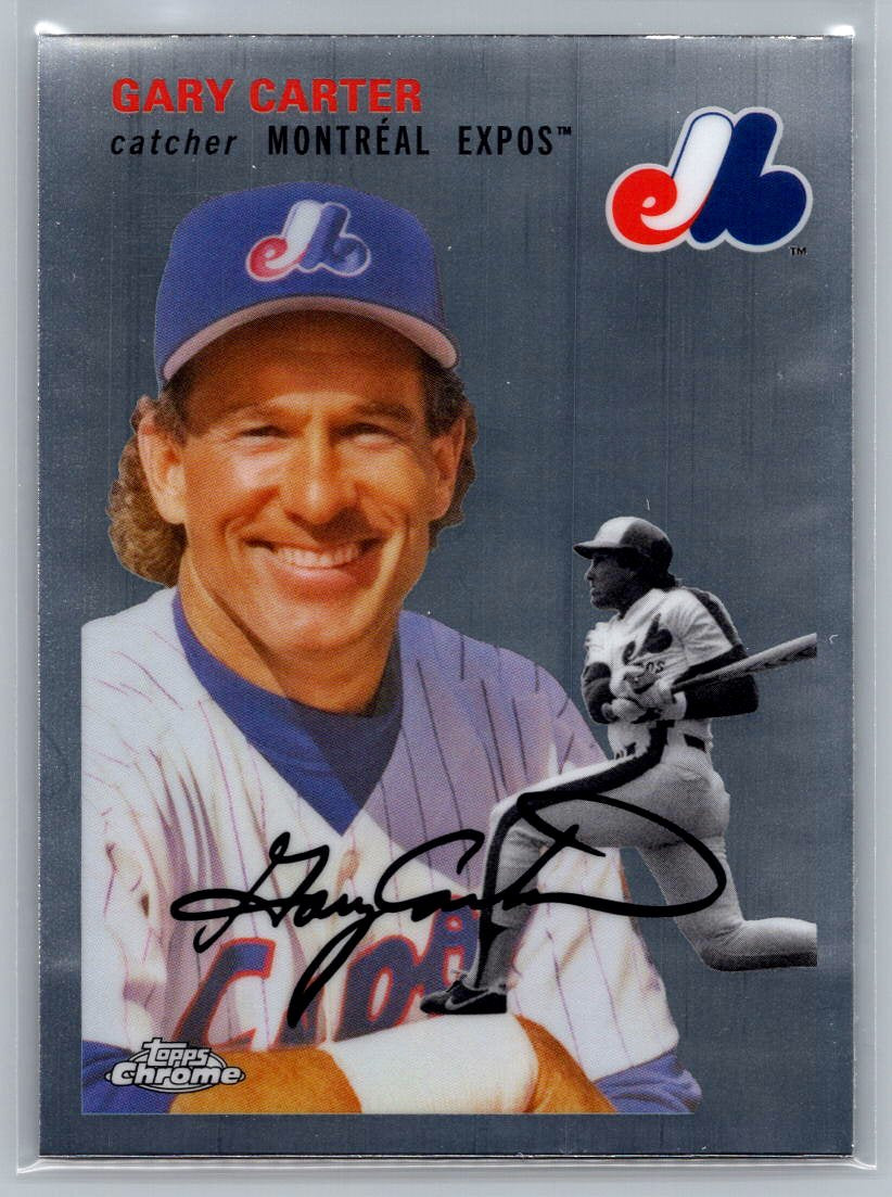 2023 Topps Chrome Platinum Anniversary #487 Gary Carter