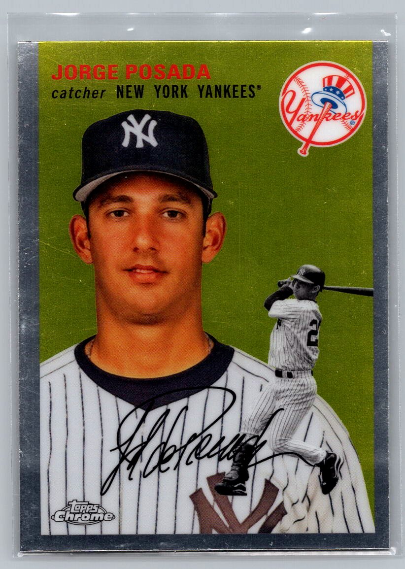 2023 Topps Chrome Platinum Anniversary #373 Jorge Posada