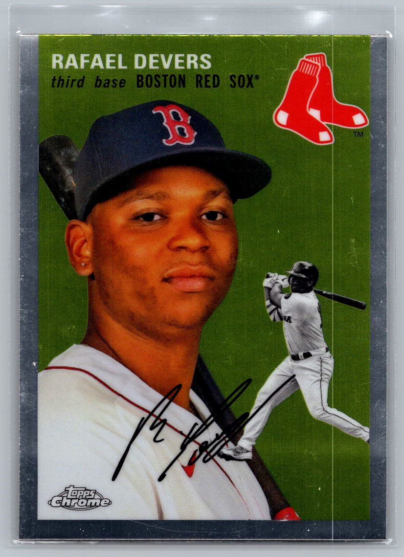 2023 Topps Chrome Platinum Anniversary #299 Rafael Devers