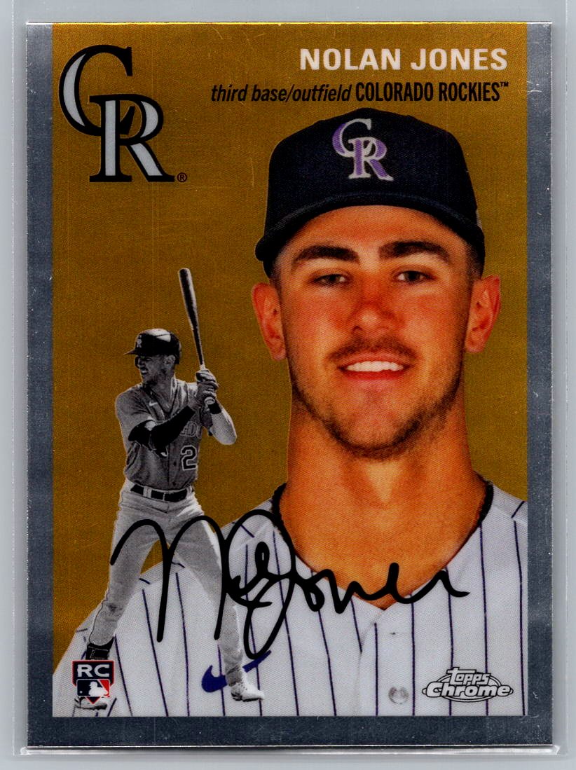 2023 Topps Chrome Platinum Anniversary #37 Nolan Jones