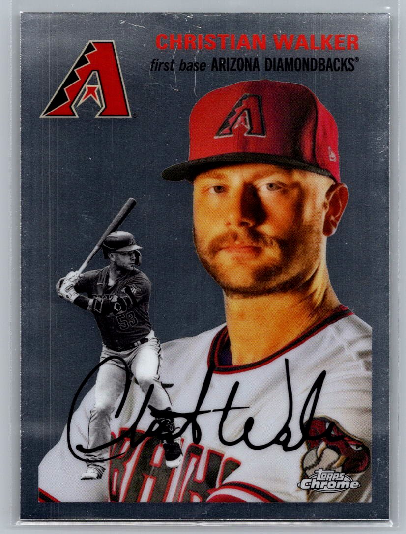 2023 Topps Chrome Platinum Anniversary #185 Christian Walker