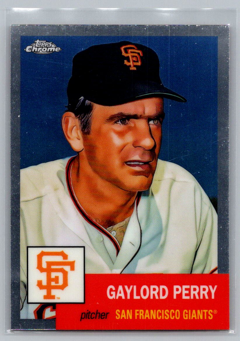 2022 Topps Chrome Platinum Anniversary #325 Gaylord Perry
