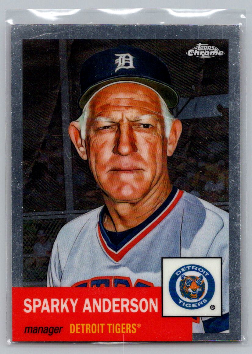 2022 Topps Chrome Platinum Anniversary #487 Sparky Anderson