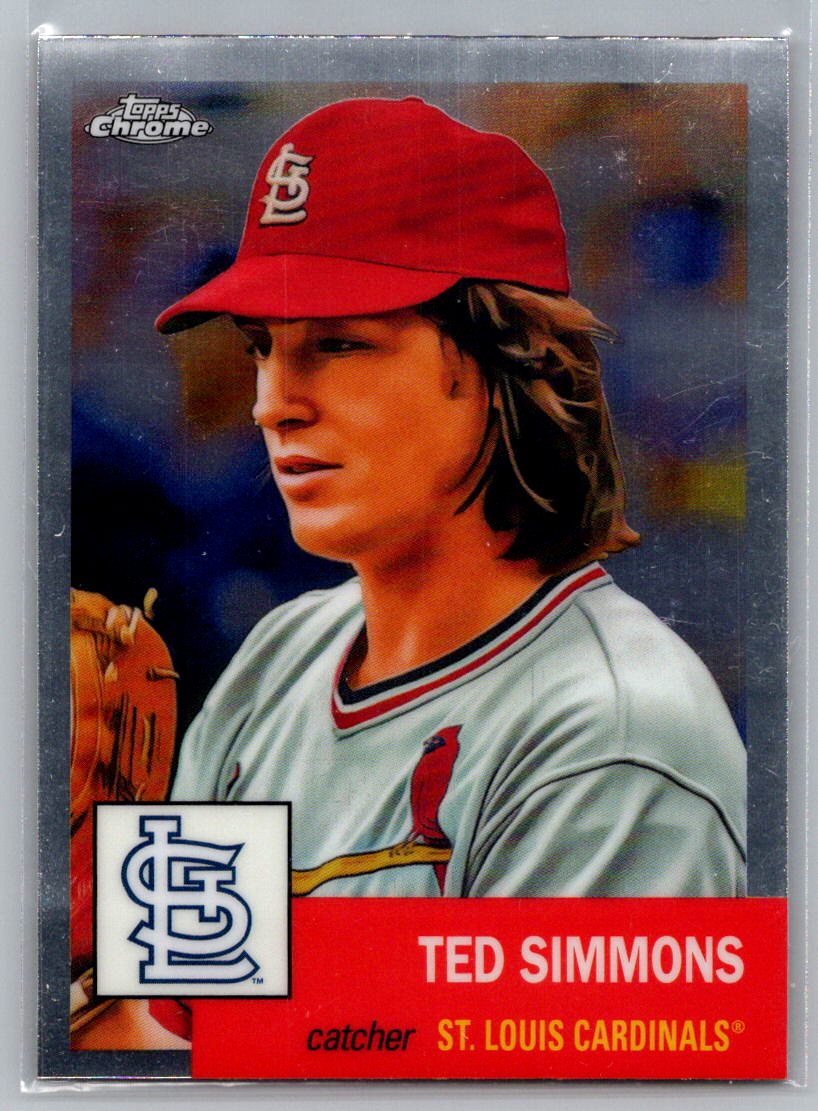 2022 Topps Chrome Platinum Anniversary #70 Ted Simmons