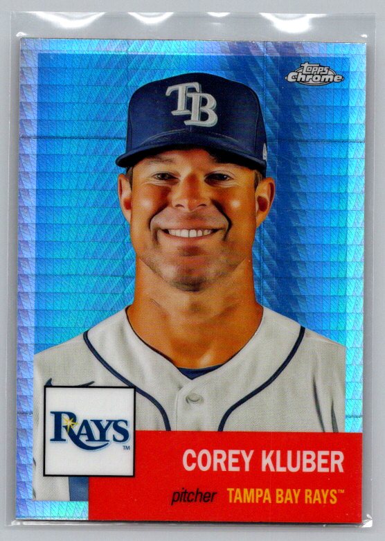 2022 Topps Chrome Platinum Anniversary #313 Corey Kluber Prism Refractor