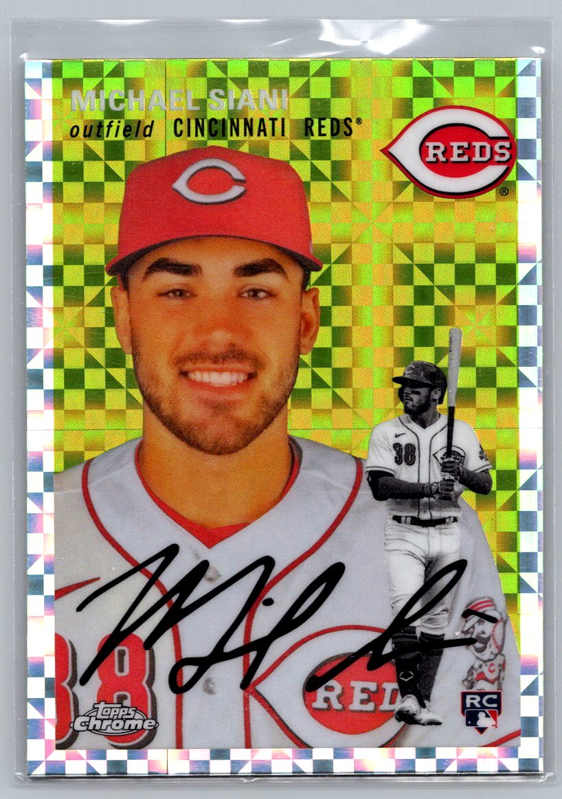 2023 Topps Chrome Platinum Anniversary #116 Michael Siani X-Fractor