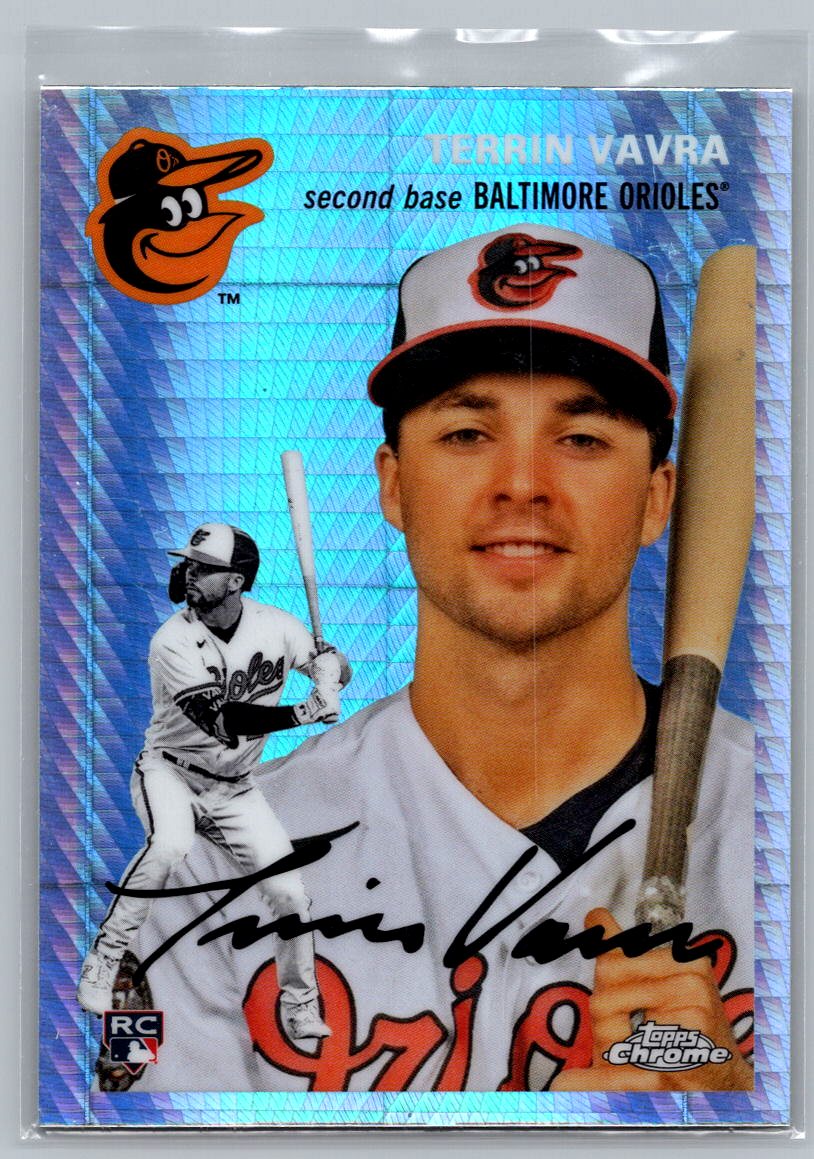 2023 Topps Chrome Platinum Anniversary #151 Terrin Vavra Prism Refractor