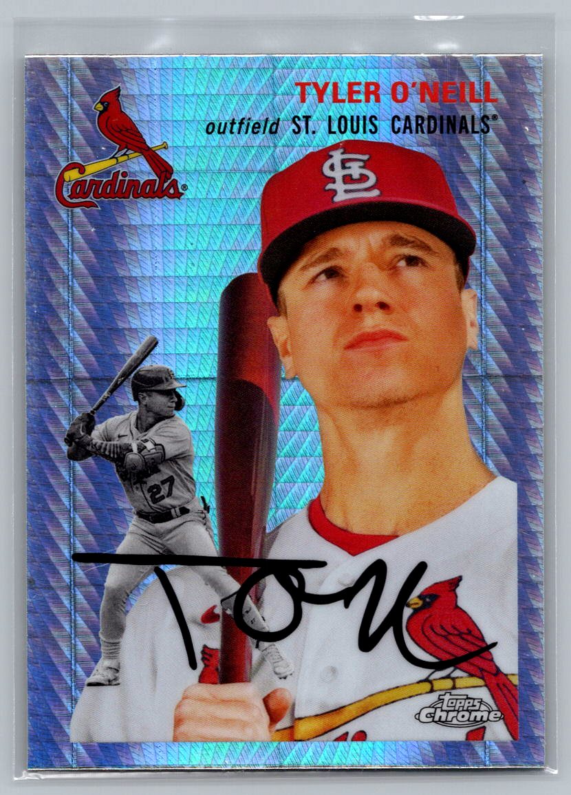 2023 Topps Chrome Platinum Anniversary #314 Tyler O'Neill Prism Refractor