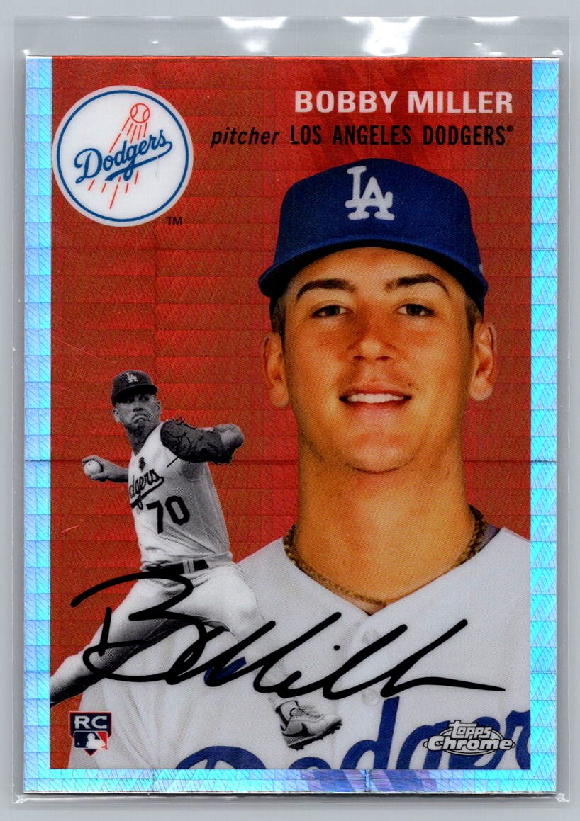 2023 Topps Chrome Platinum Anniversary #26 Bobby Miller Prism Refractor