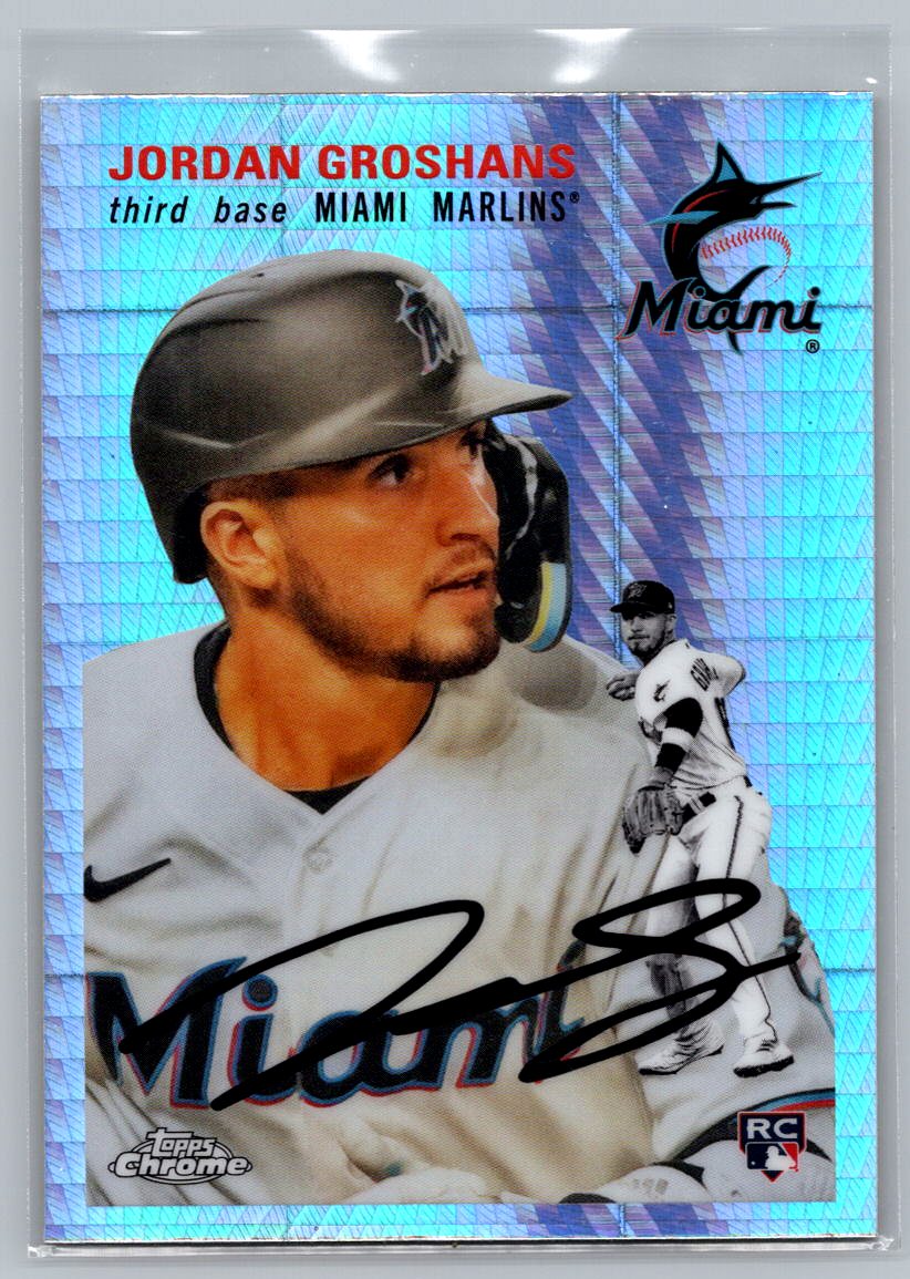 2023 Topps Chrome Platinum Anniversary #112 Jordan Groshans Prism Refractor