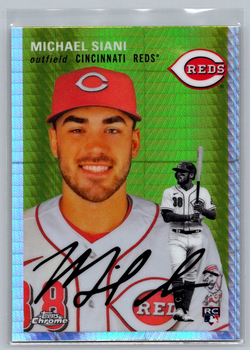 2023 Topps Chrome Platinum Anniversary #116 Michael Siani Prism Refractor