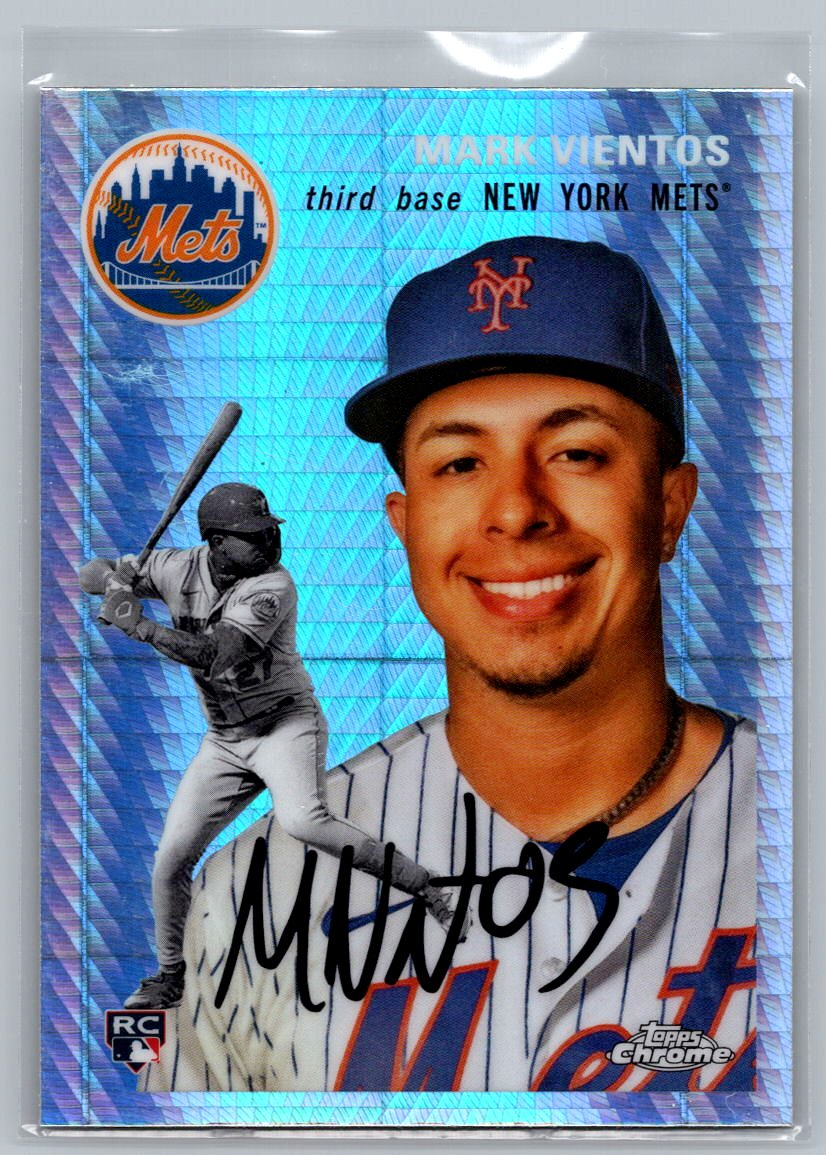 2021 Topps Chrome Platinum Anniversary #122 Mark Vientos Prism Refractor