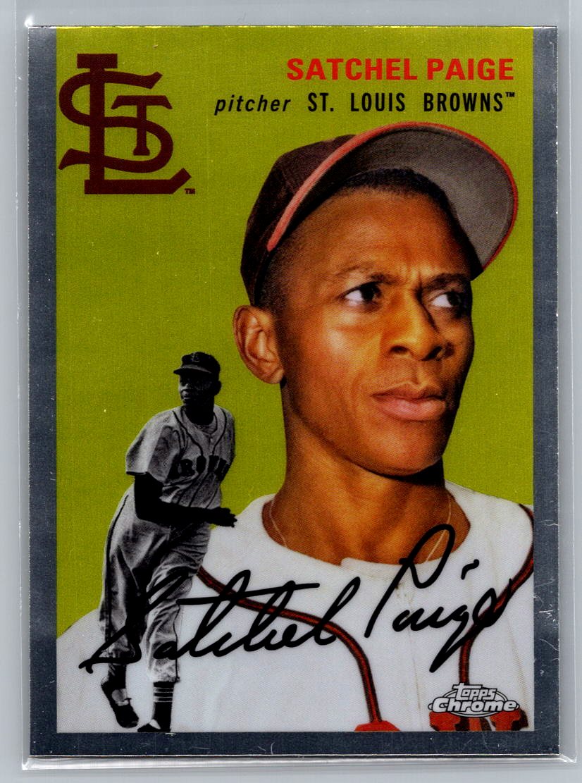 2023 Topps Chrome Platinum Anniversary #425 Satchel Paige