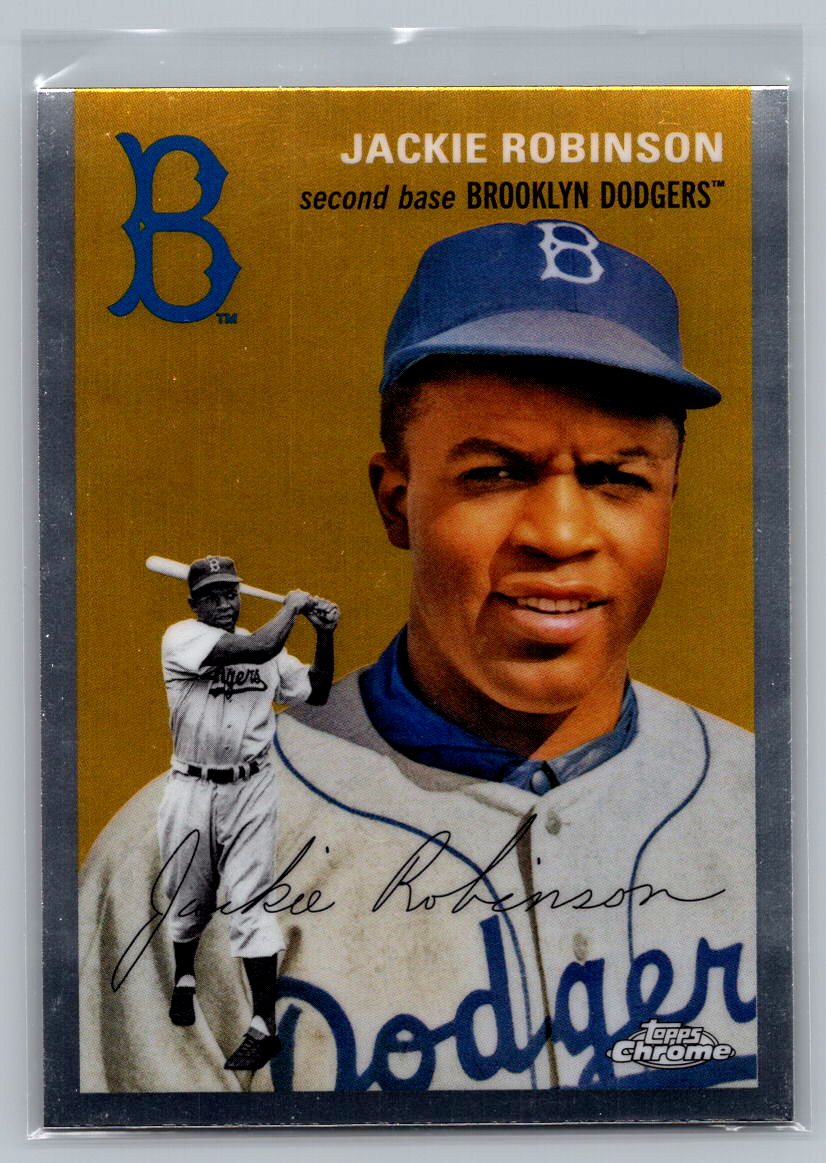 2023 Topps Chrome Platinum Anniversary #426 Jackie Robinson