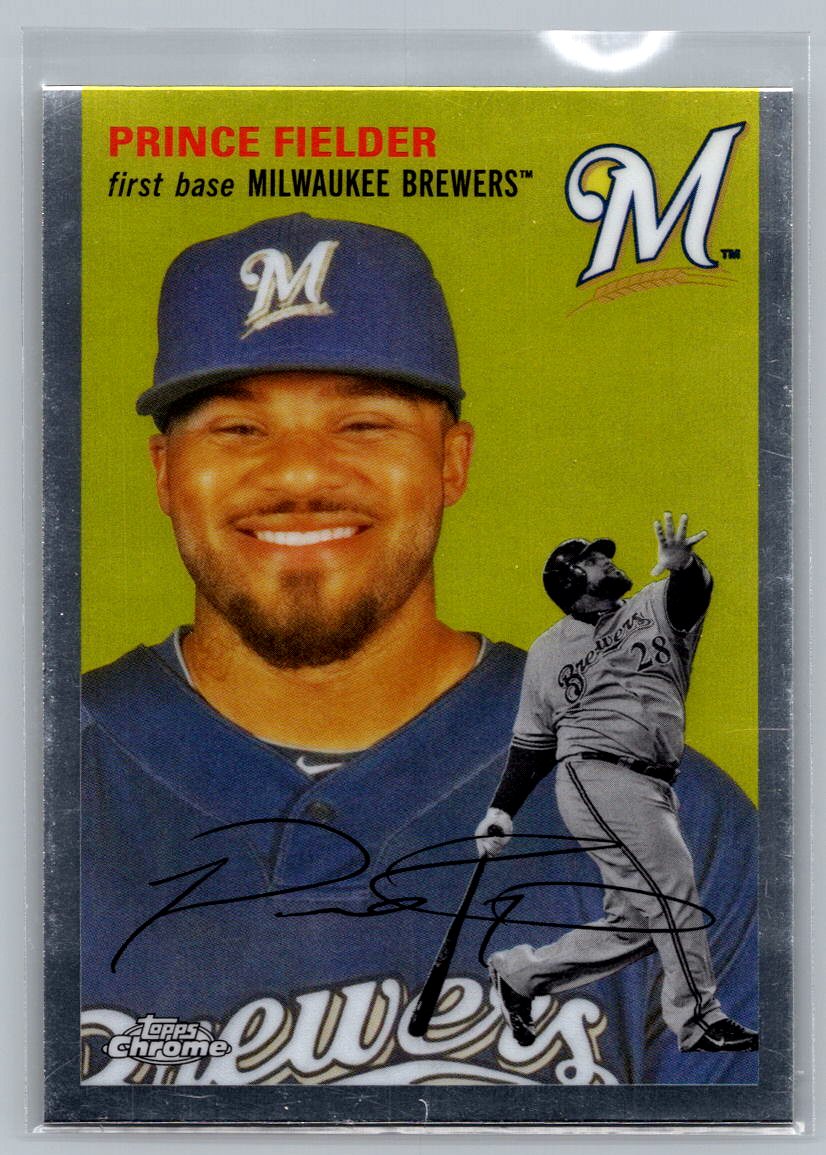2023 Topps Chrome Platinum Anniversary #476 Prince Fielder