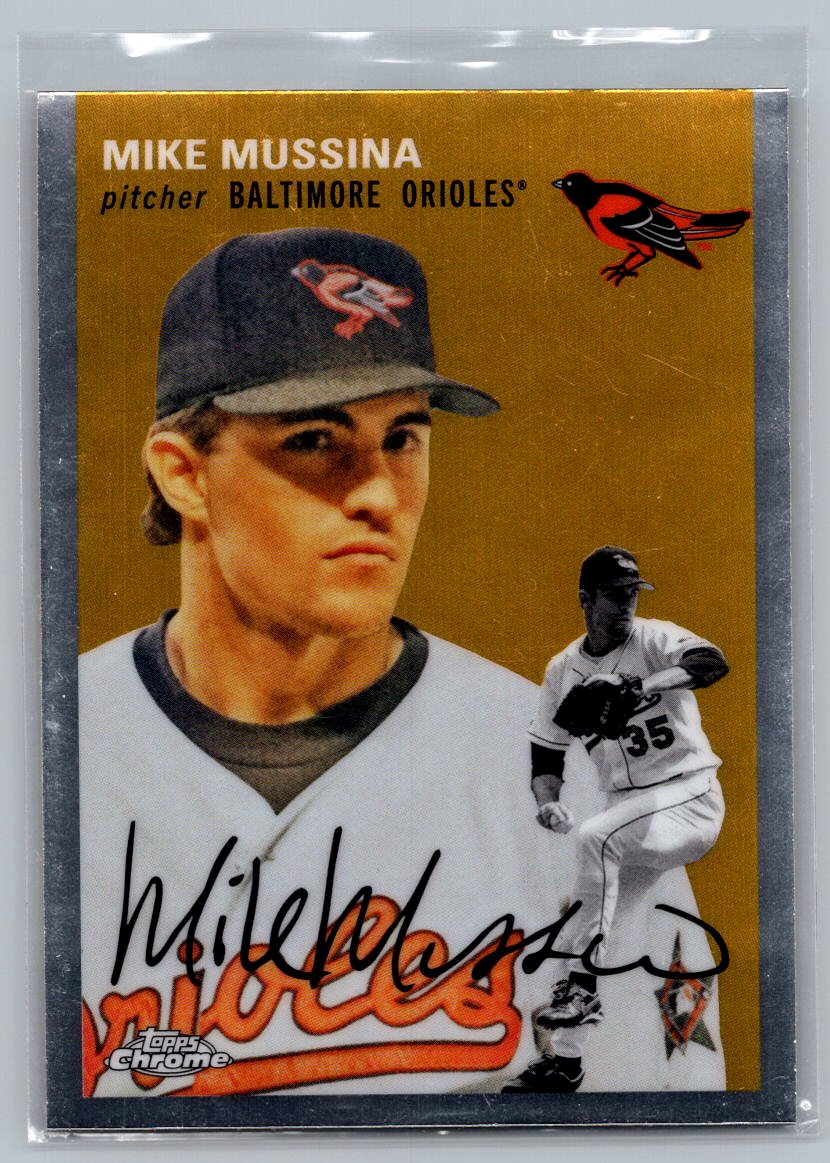 2023 Topps Chrome Platinum Anniversary #497 Mike Mussina