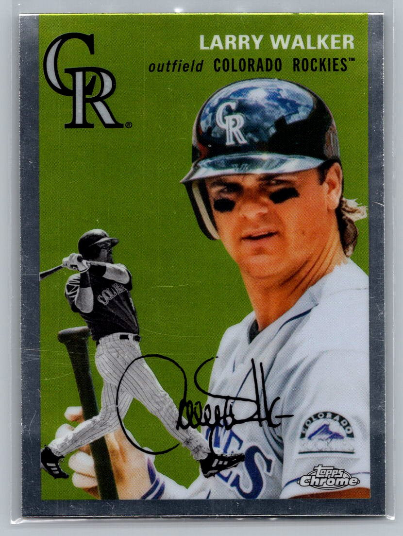 2023 Topps Chrome Platinum Anniversary #484 Larry Walker