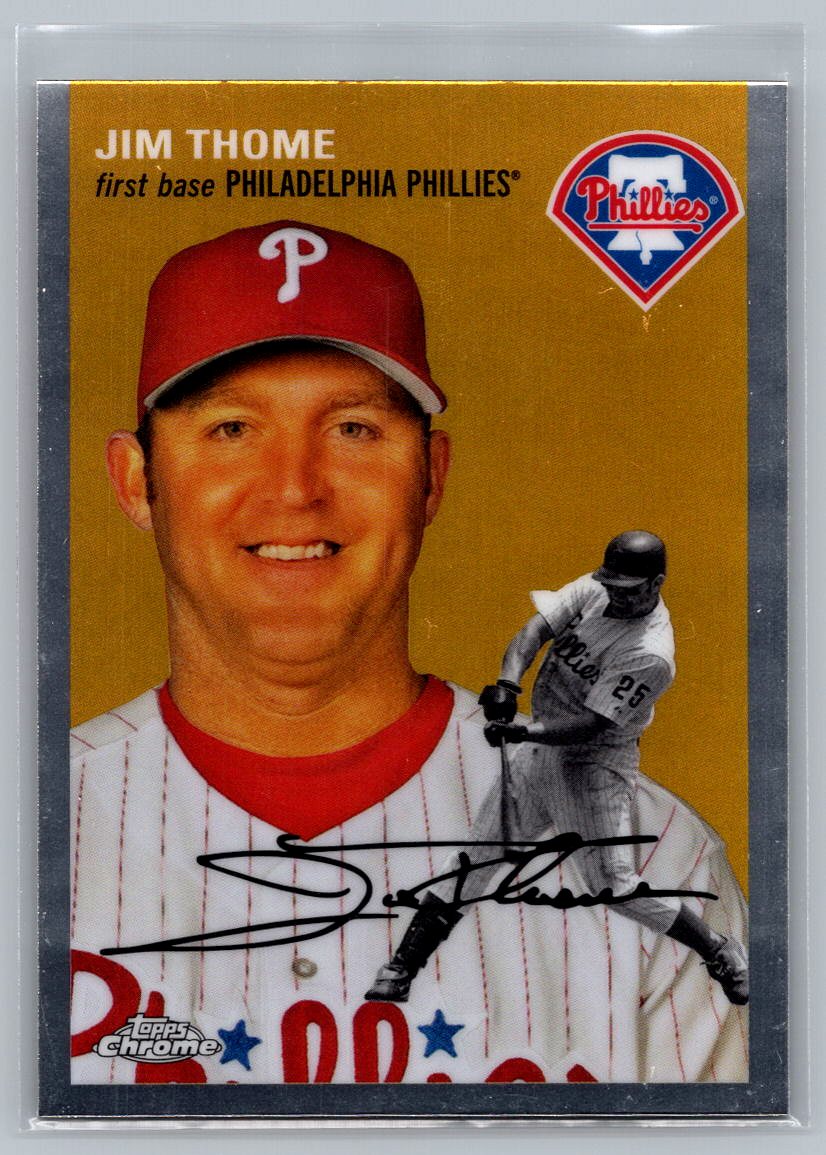 2023 Topps Chrome Platinum Anniversary #486 Jim Thome