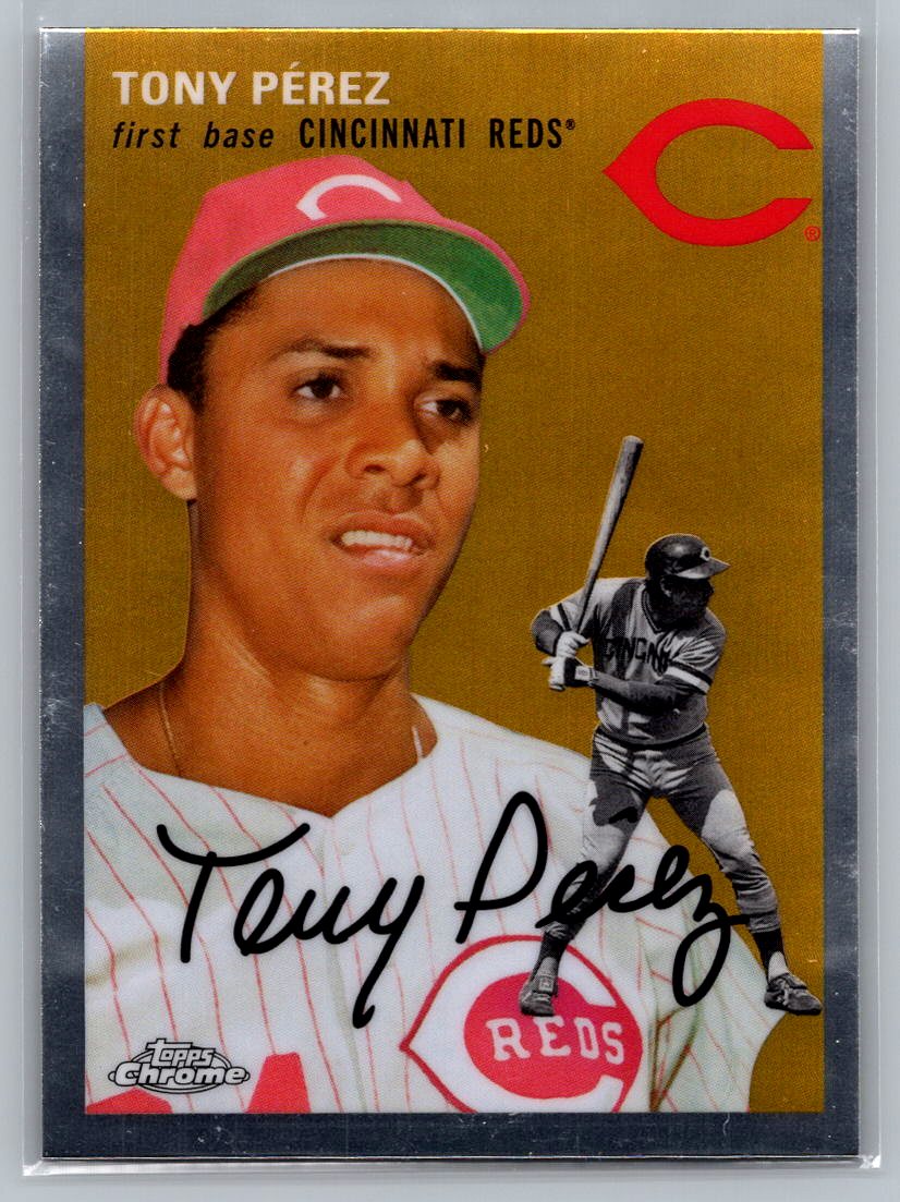2023 Topps Chrome Platinum Anniversary #489 Tony Pérez