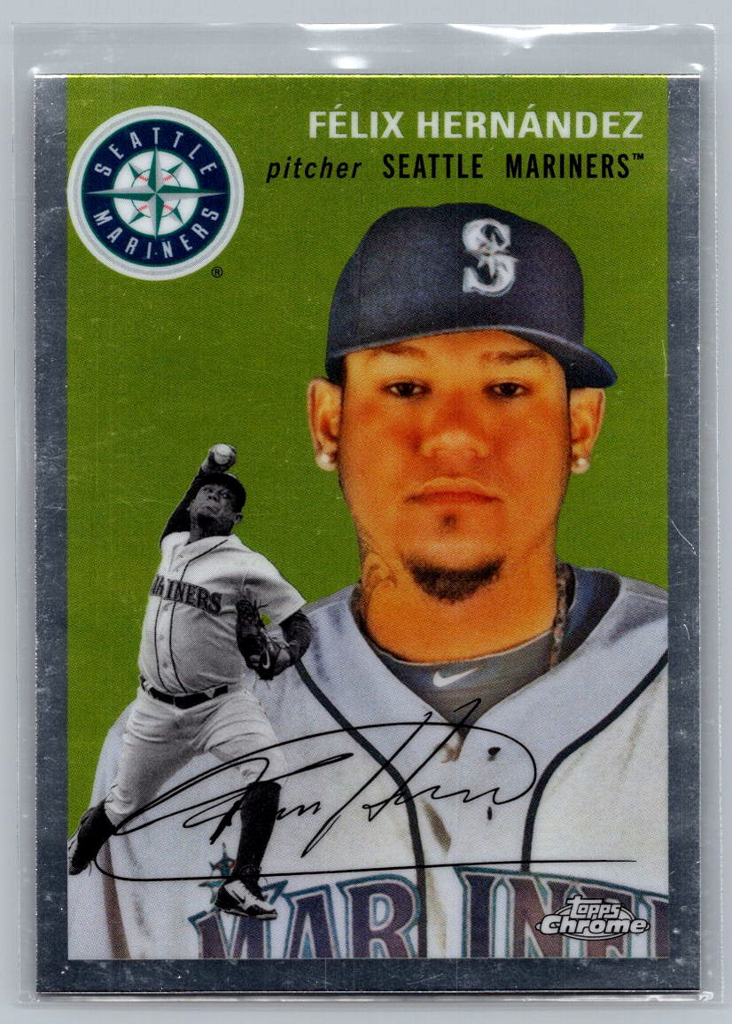 2023 Topps Chrome Platinum Anniversary #498 Félix Hernández