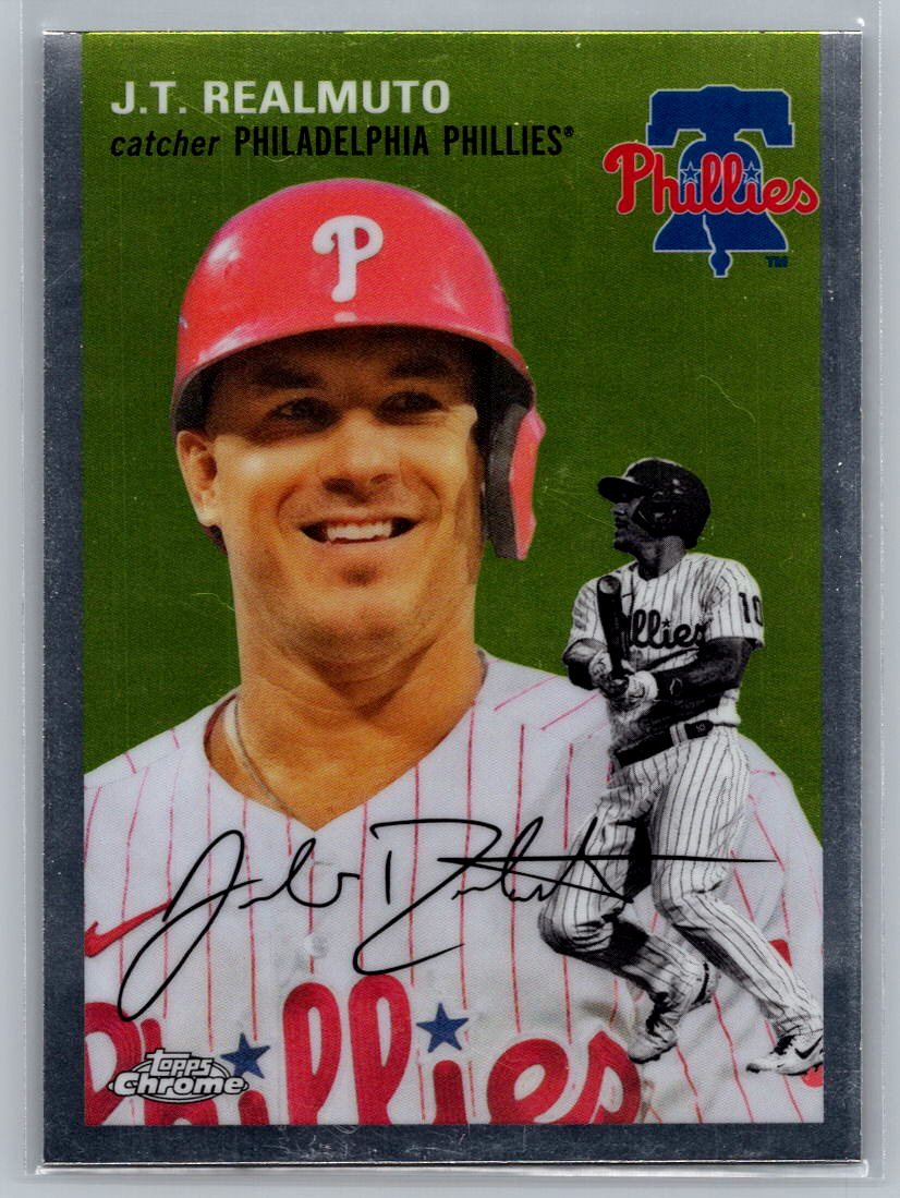 2023 Topps Chrome Platinum Anniversary #383 J.T. Realmuto