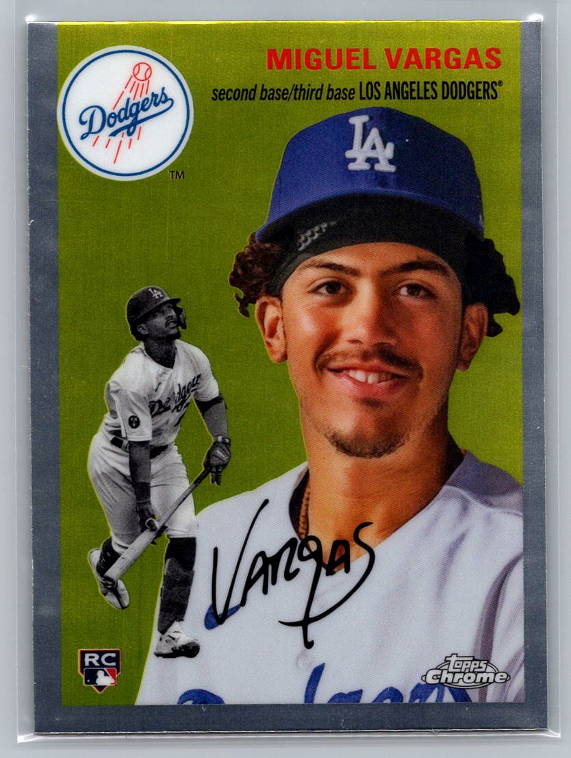 2023 Topps Chrome Platinum Anniversary #14 Miguel Vargas