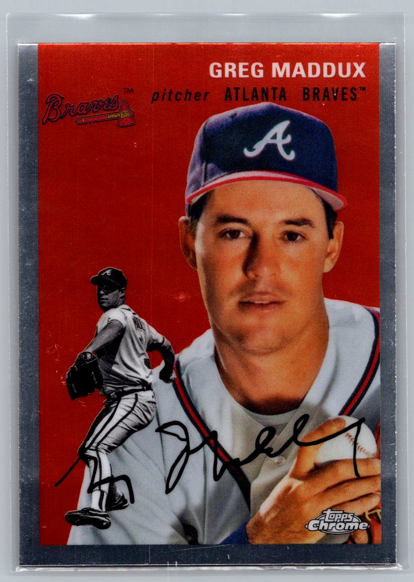 2023 Topps Chrome Platinum Anniversary #73 Greg Maddux