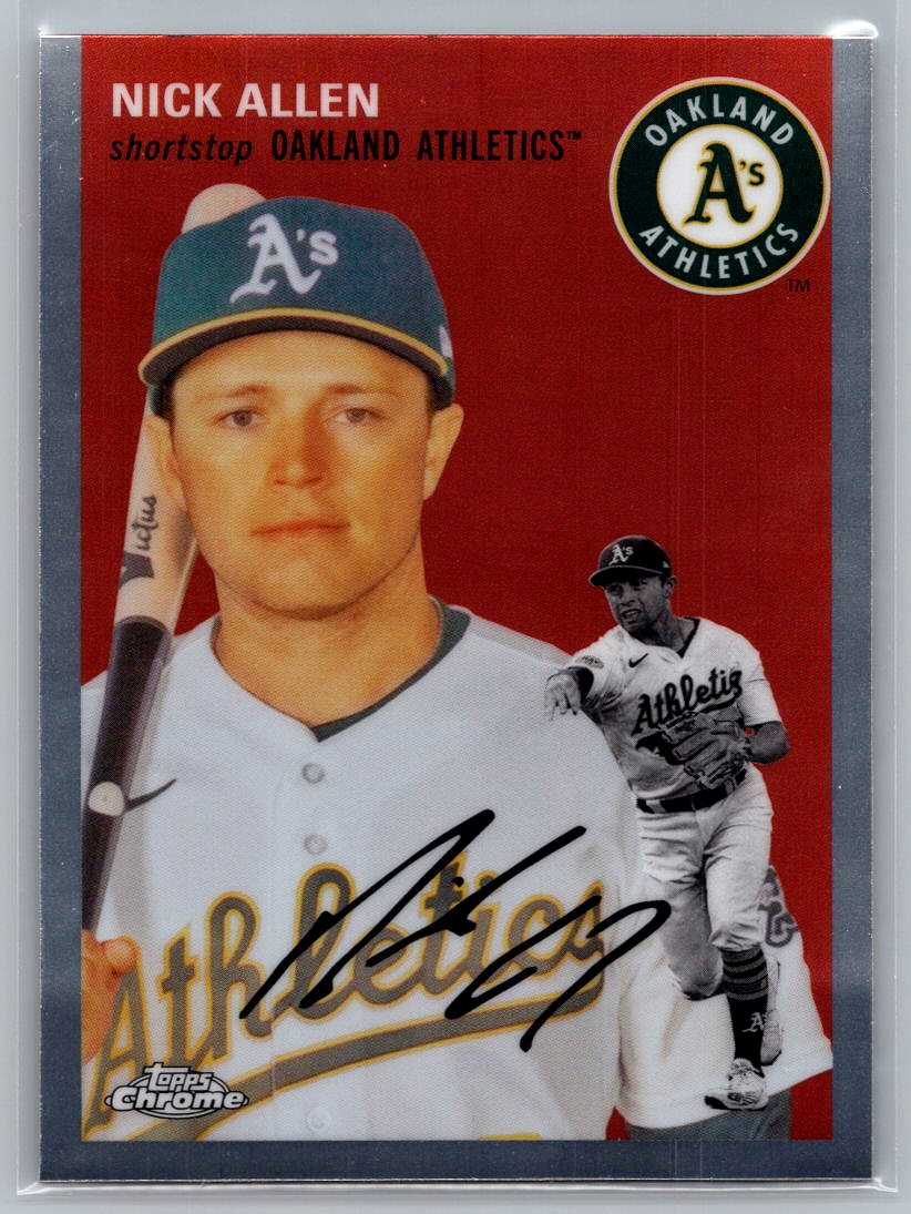 2023 Topps Chrome Platinum Anniversary #381 Nick Allen