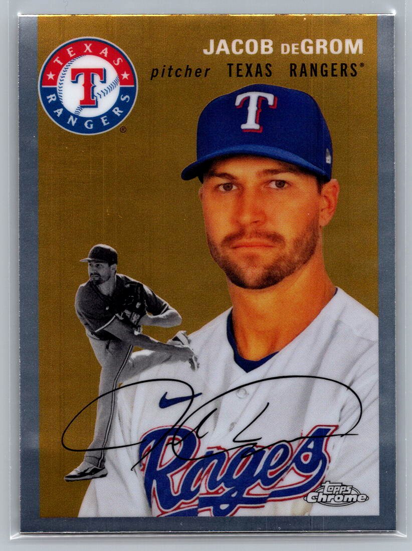 2023 Topps Chrome Platinum Anniversary #380 Jacob deGrom
