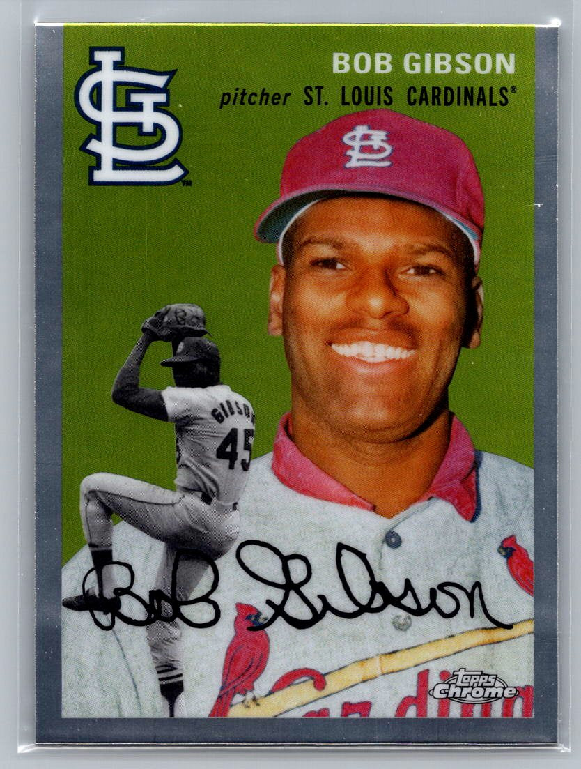 2023 Topps Chrome Platinum Anniversary #480 Bob Gibson