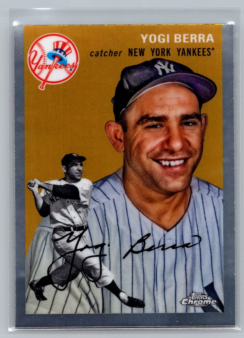 2023 Topps Chrome Platinum Anniversary #430 Yogi Berra