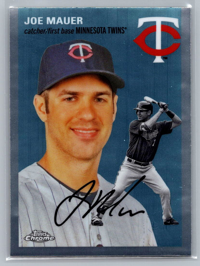 2023 Topps Chrome Platinum Anniversary #429 Joe Mauer