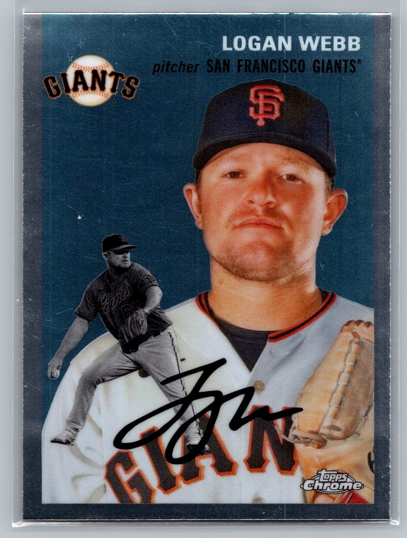 2023 Topps Chrome Platinum Anniversary #370 Logan Webb