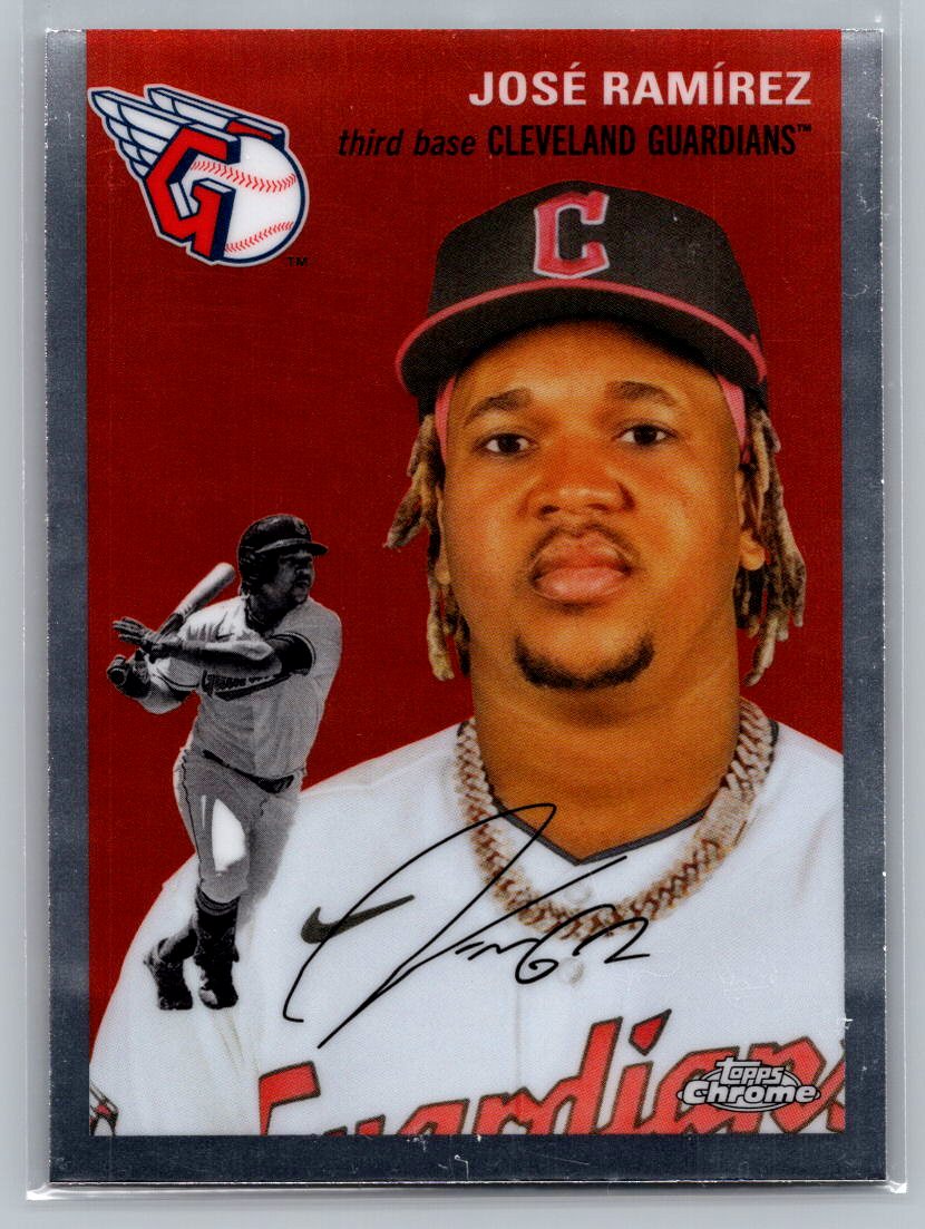 2023 Topps Chrome Platinum Anniversary #279 José Ramírez