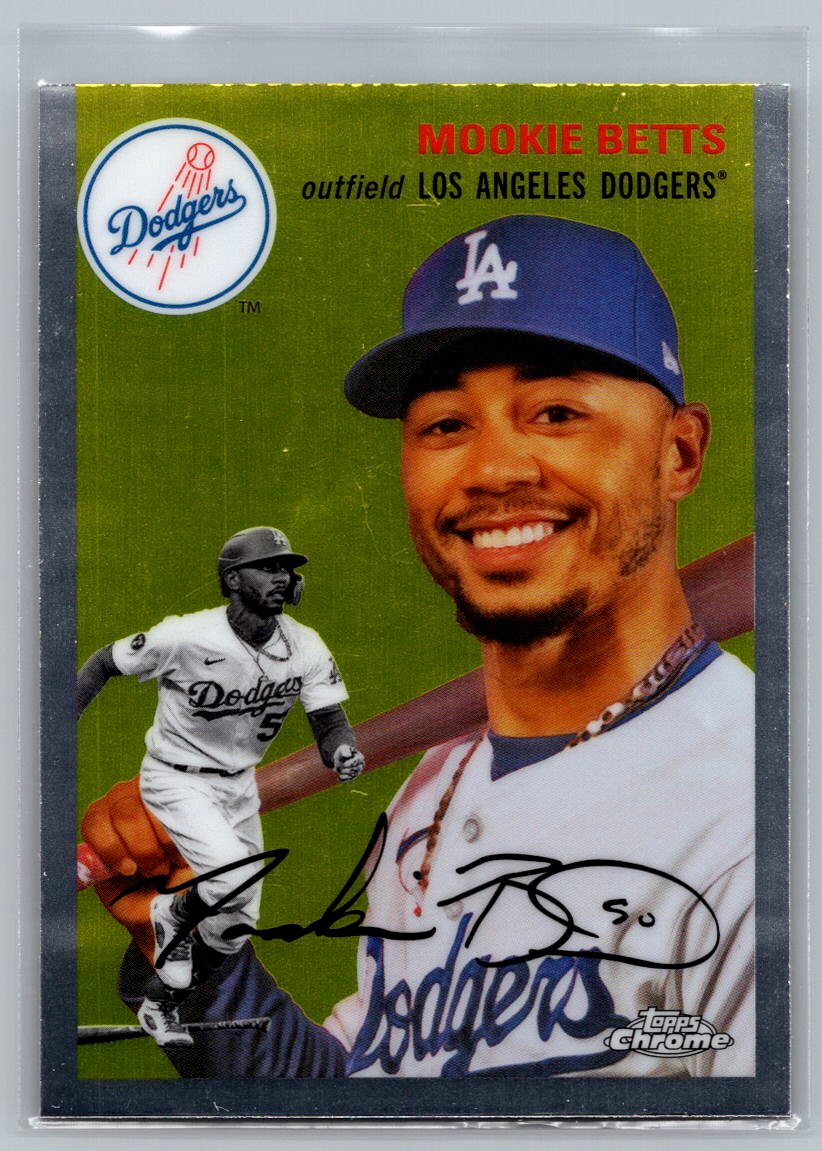 2023 Topps Chrome Platinum Anniversary #218 Mookie Betts