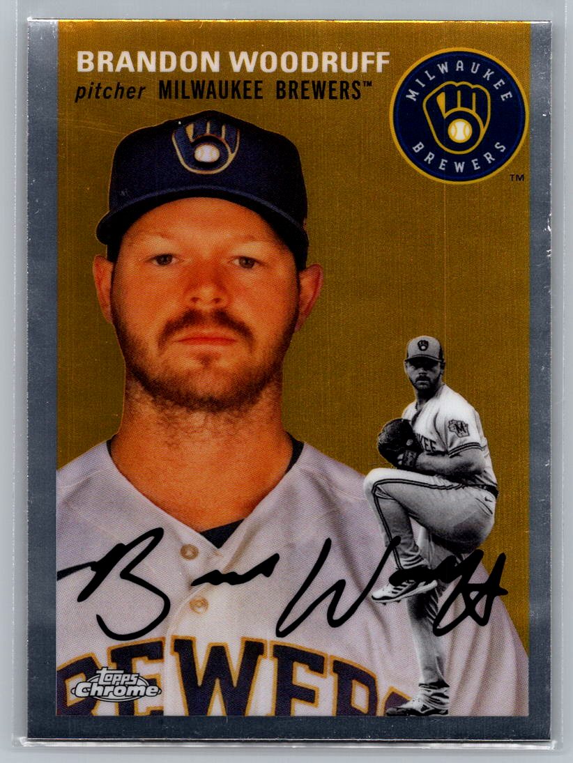 2023 Topps Chrome Platinum Anniversary #227 Brandon Woodruff