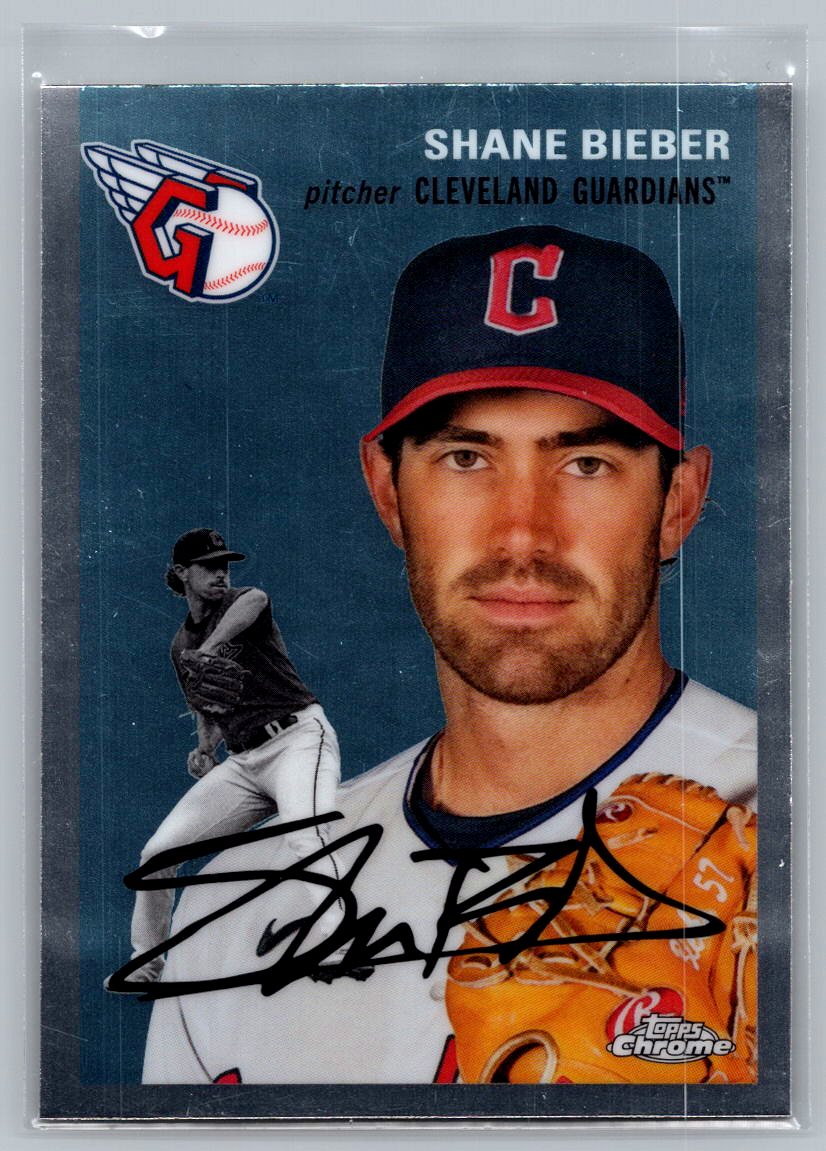 2023 Topps Chrome Platinum Anniversary #274 Shane Bieber
