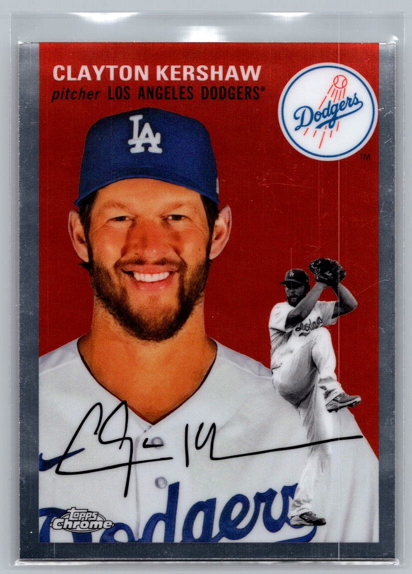 2023 Topps Chrome Platinum Anniversary #295 Clayton Kershaw