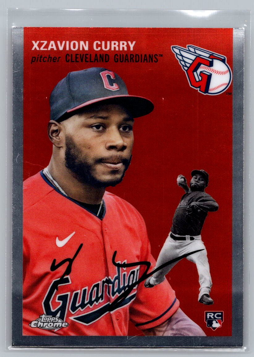 2023 Topps Chrome Platinum Anniversary #32 Xzavion Curry