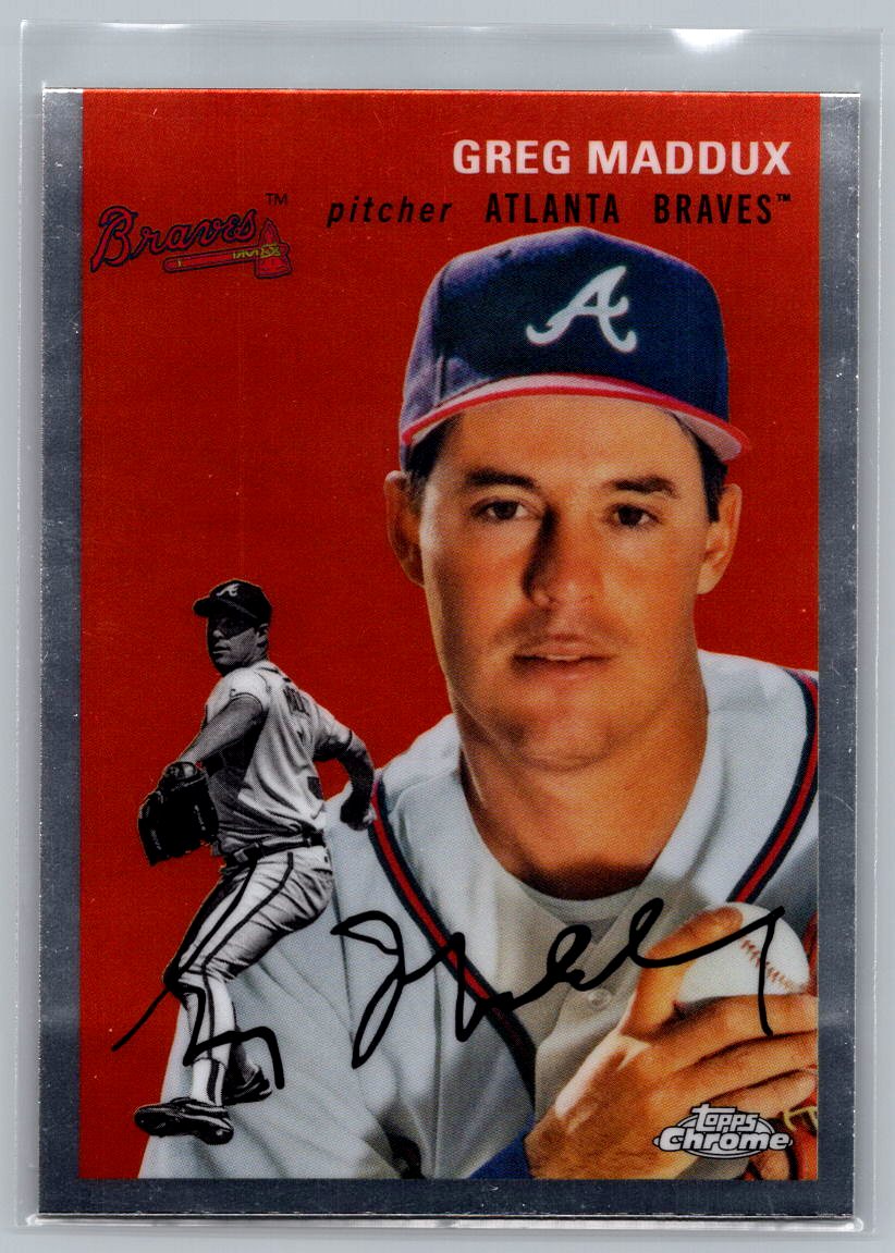 2023 Topps Chrome Platinum Anniversary #43 Greg Maddux