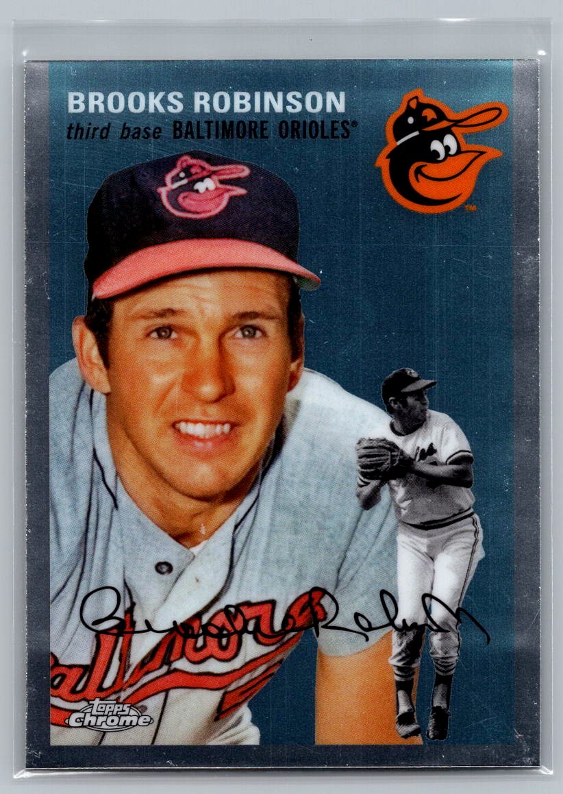 2023 Topps Chrome Platinum Anniversary #46 Brooks Robinson