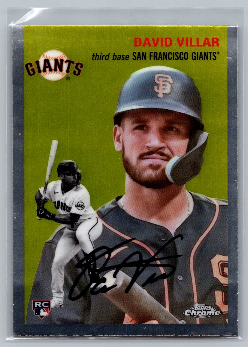 2023 Topps Chrome Platinum Anniversary #48 David Villar