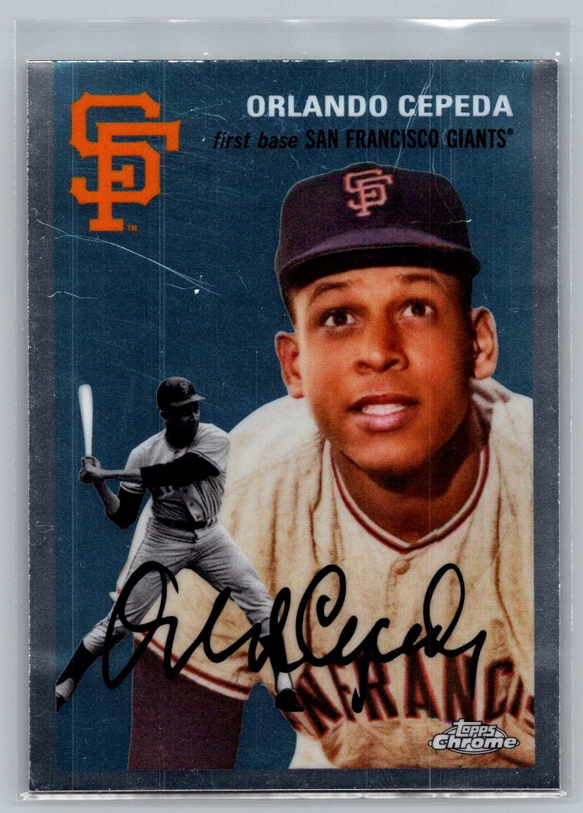 2023 Topps Chrome Platinum Anniversary #13 Orlando Cepeda