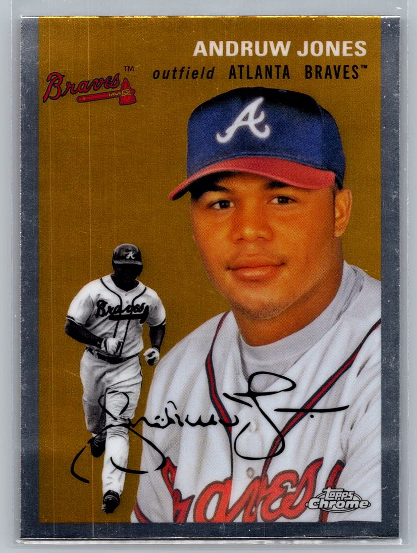 2023 Topps Chrome Platinum Anniversary #17 Andruw Jones