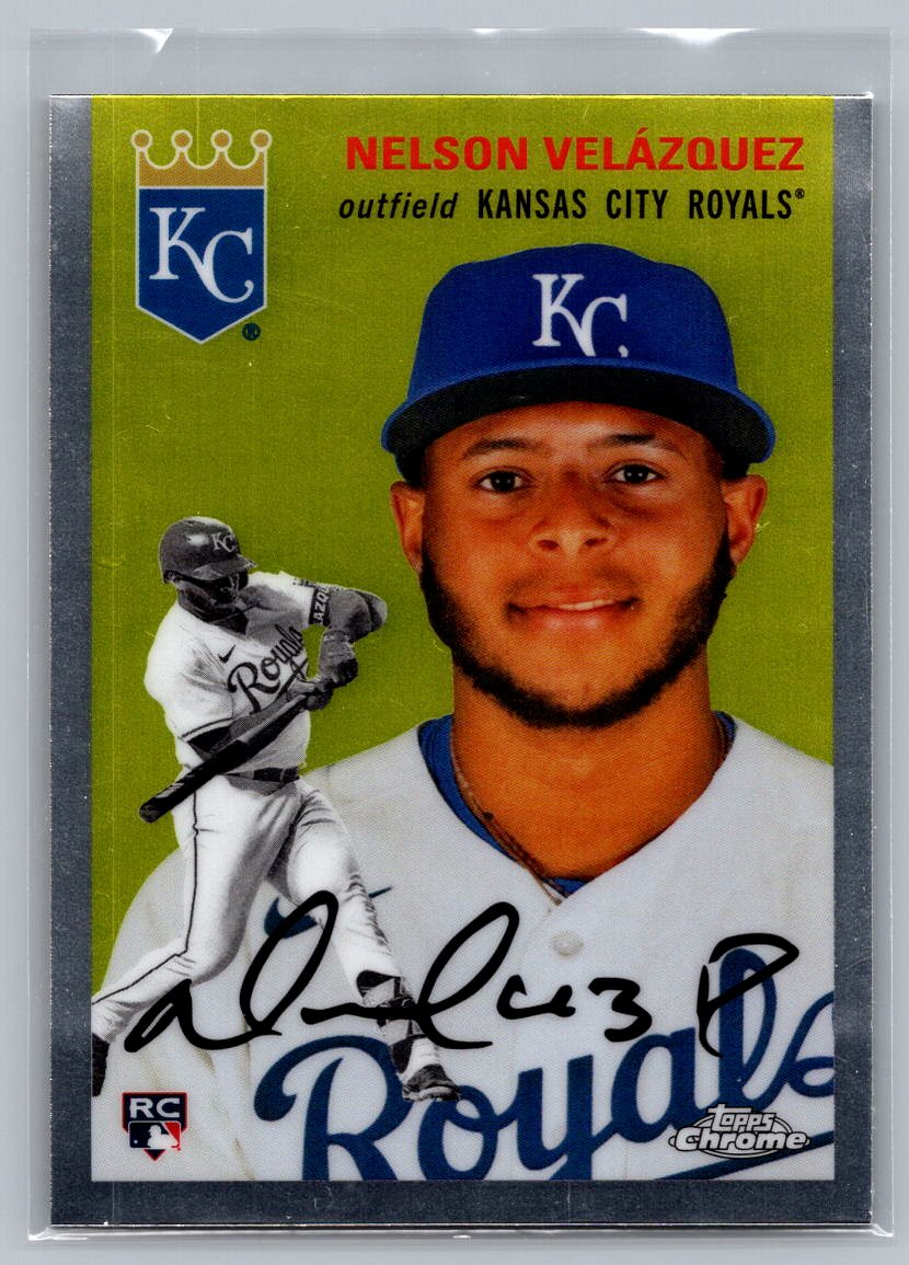 2023 Topps Chrome Platinum Anniversary #18 Nelson Velázquez