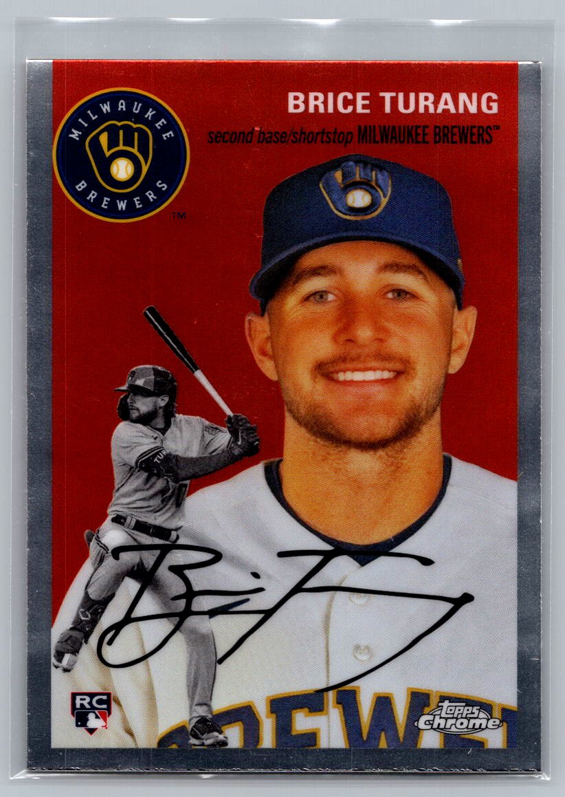 2023 Topps Chrome Platinum Anniversary #8 Brice Turang