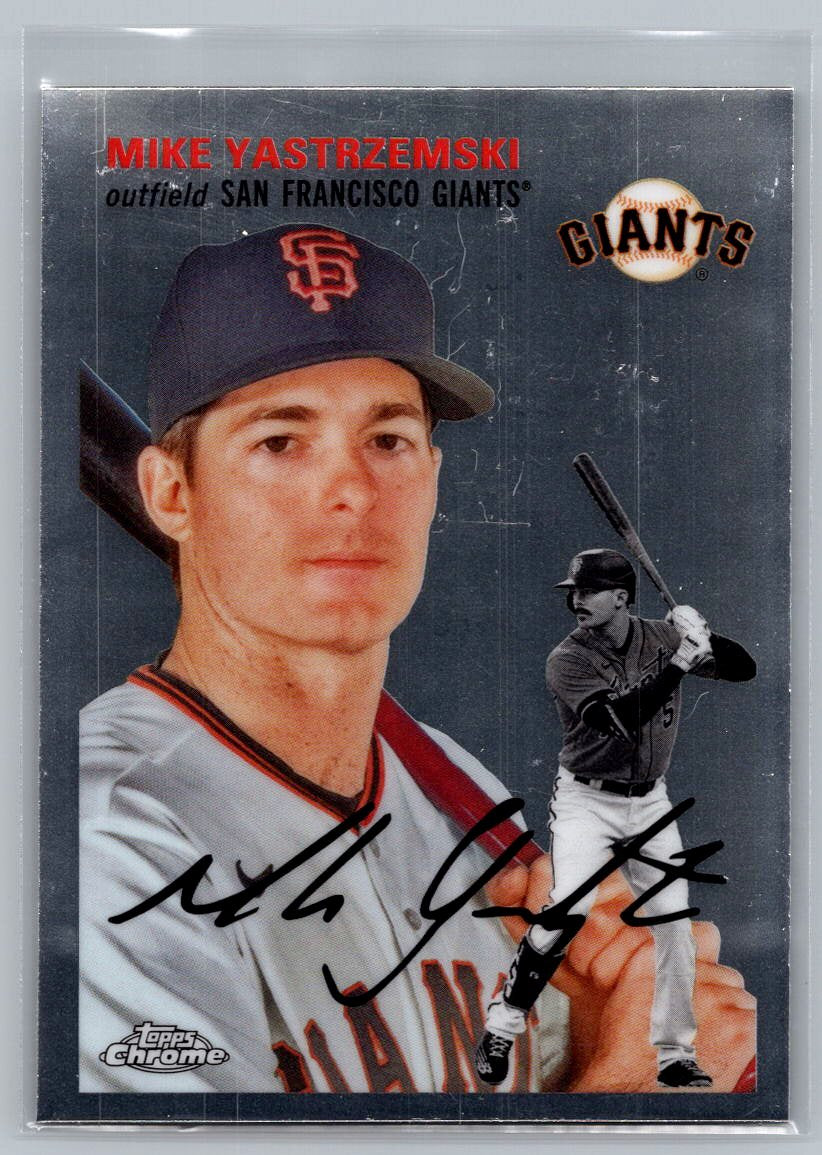 2023 Topps Chrome Platinum Anniversary #316 Mike Yastrzemski