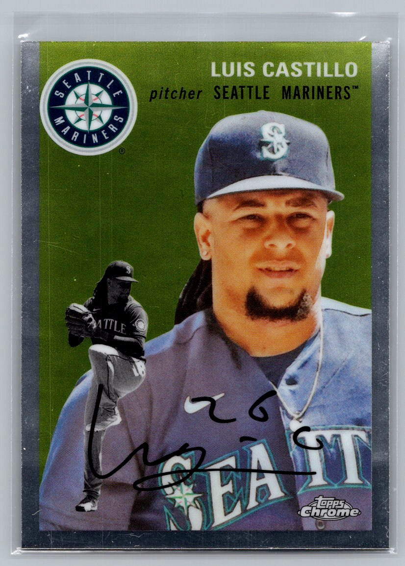 2023 Topps Chrome Platinum Anniversary #317 Luis Castillo