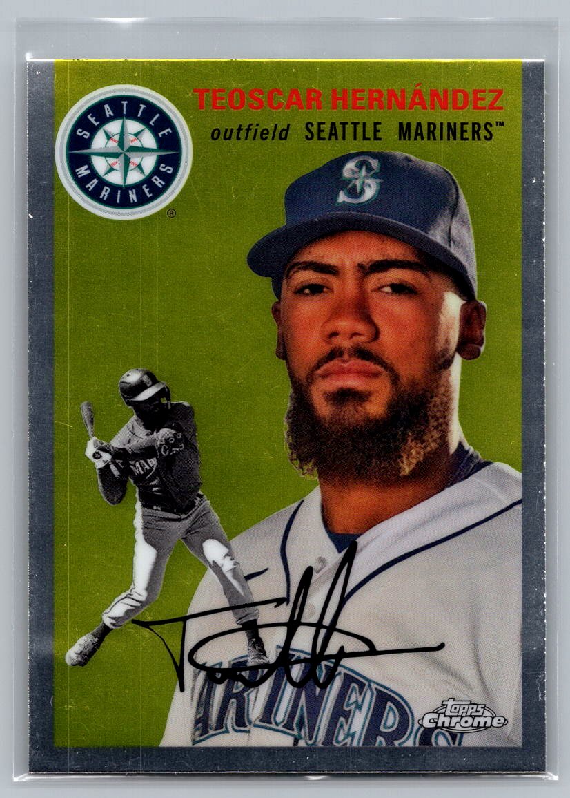 2023 Topps Chrome Platinum Anniversary #303 Teoscar Hernández